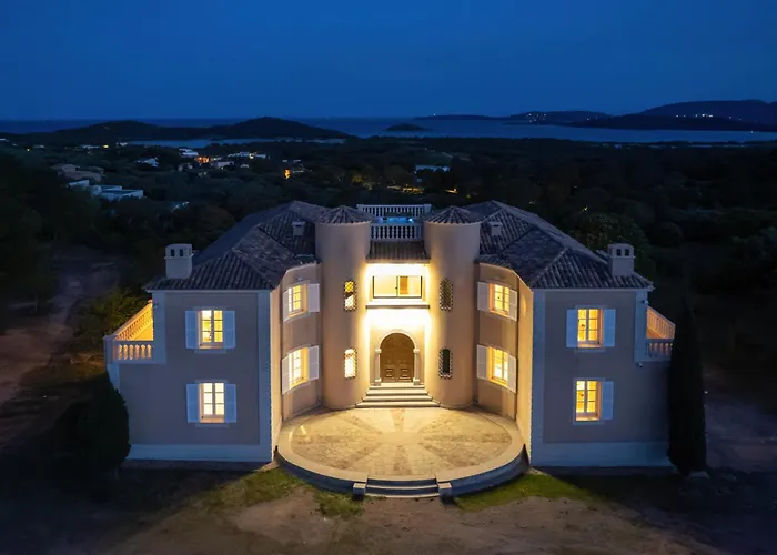 Villa Chateau Di Cardiccia A Luxury 7-bedroom With Air Conditioning *